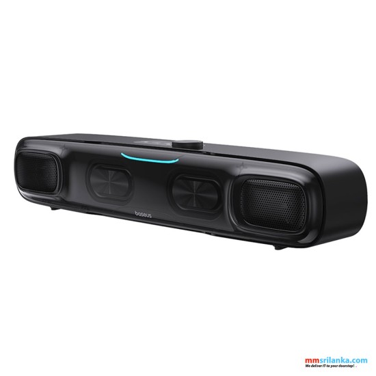 Baseus AeQur DS10 Mini Soundbar Cluster Black (RGB lights, USB audio connection, Tripple Sound effect) (6M)